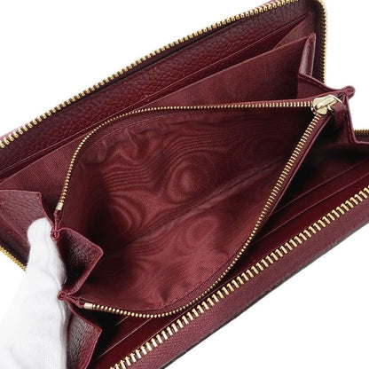 Gucci Wallet Long Wallet Petit Marmont Bamboo Leather Bold