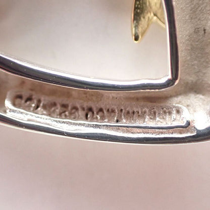 Tiffany & Co. 925 750 Ribbon Pendant