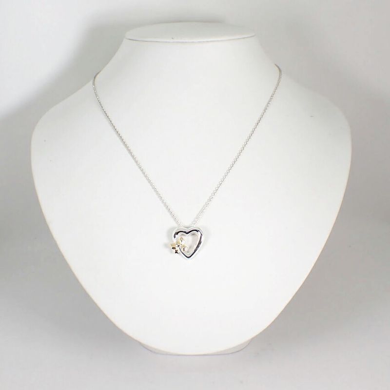 Tiffany & Co. 925 750 Ribbon Pendant