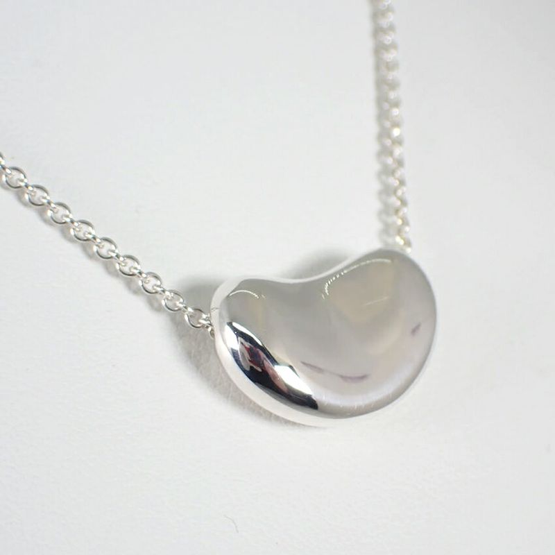Tiffany & Co. 925 Bean Pendant Necklace