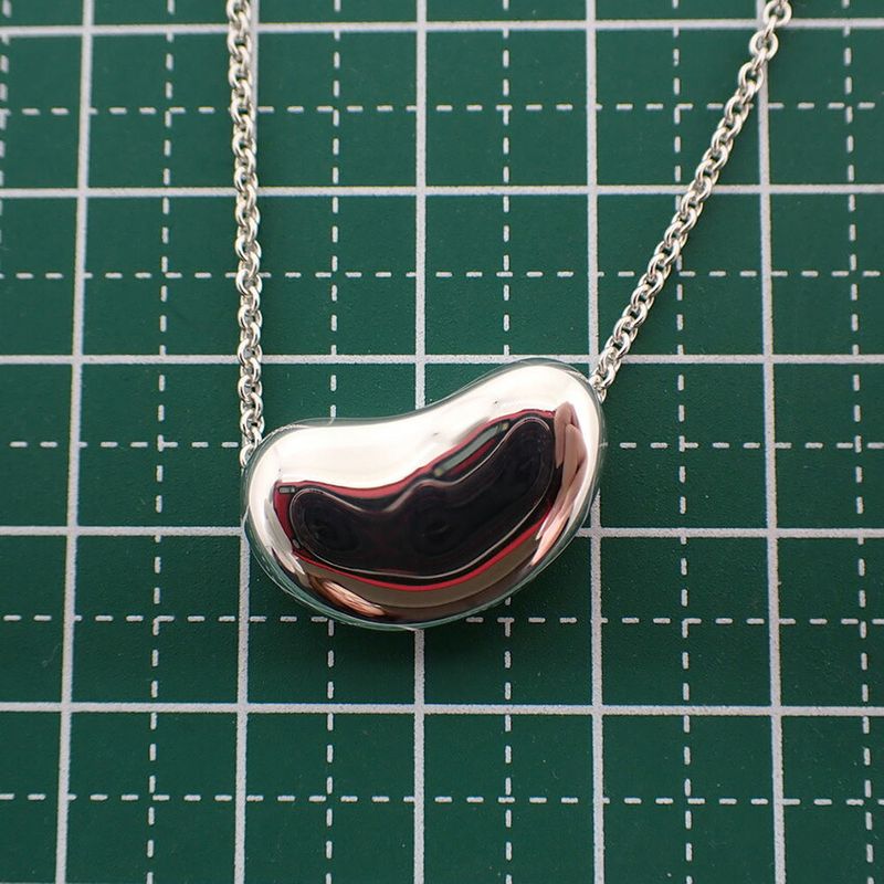 Tiffany & Co. 925 Bean Pendant Necklace
