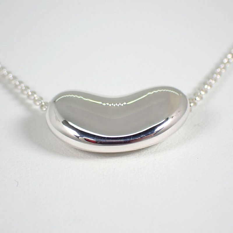 Tiffany & Co. 925 Bean Pendant Necklace