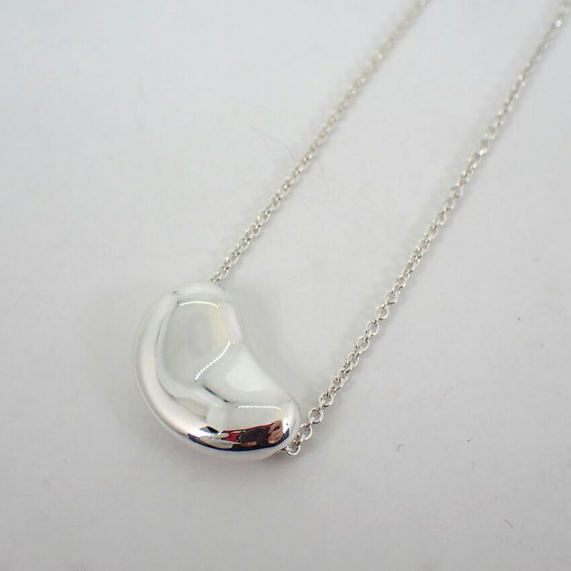 Tiffany & Co. 925 Bean Pendant Necklace