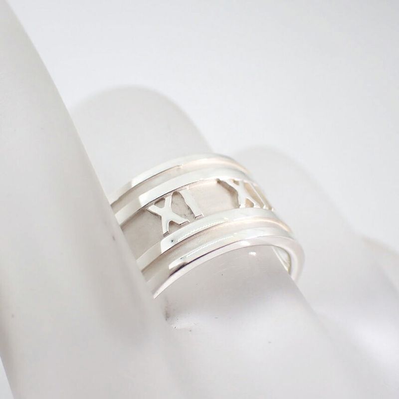Tiffany & Co. 925 Atlas Wide Ring