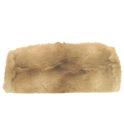 Fendi Peekaboo Mini 2-Way Handbag Mink Leather Beige