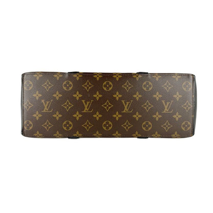 Louis Vuitton Shoulder Bag Monogram Macassar Weekend Tote PM
