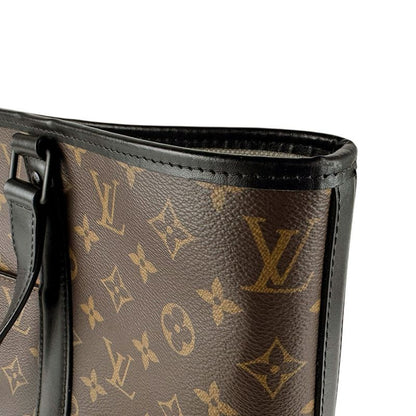Louis Vuitton Shoulder Bag Monogram Macassar Weekend Tote PM