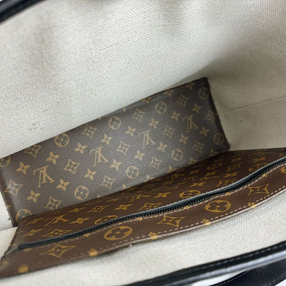 Louis Vuitton Shoulder Bag Monogram Macassar Weekend Tote PM