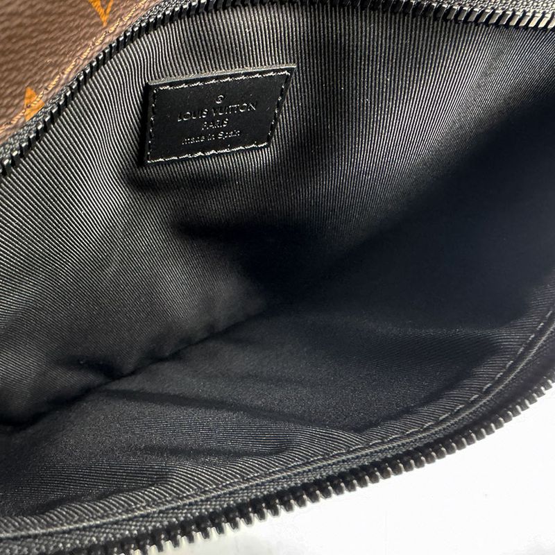 Louis Vuitton Shoulder Bag Monogram Macassar Weekend Tote PM