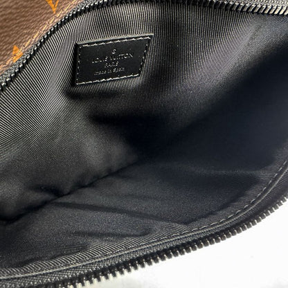 Louis Vuitton Shoulder Bag Monogram Macassar Weekend Tote PM