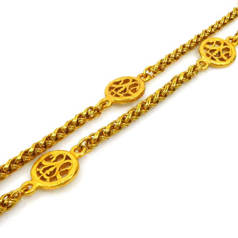 Chanel Necklace Mirror Pendant