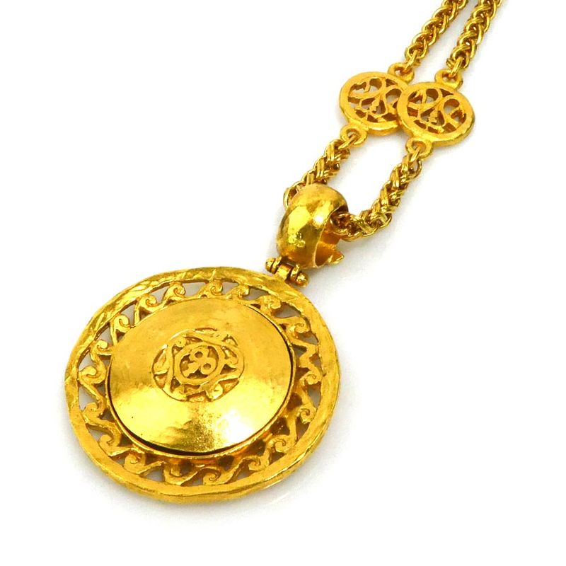 Chanel Necklace Mirror Pendant