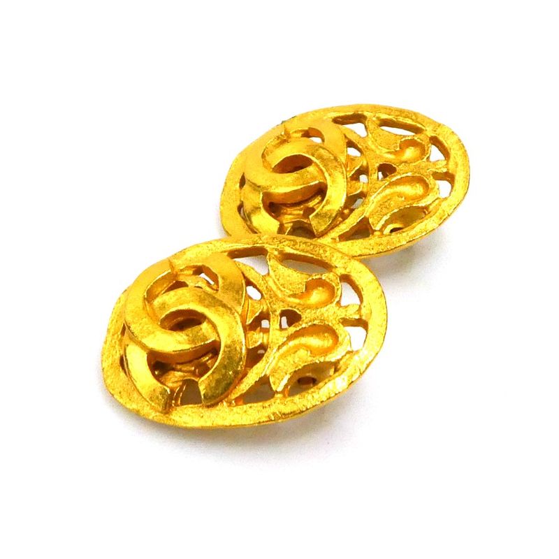 Chanel Earrings CC Logo