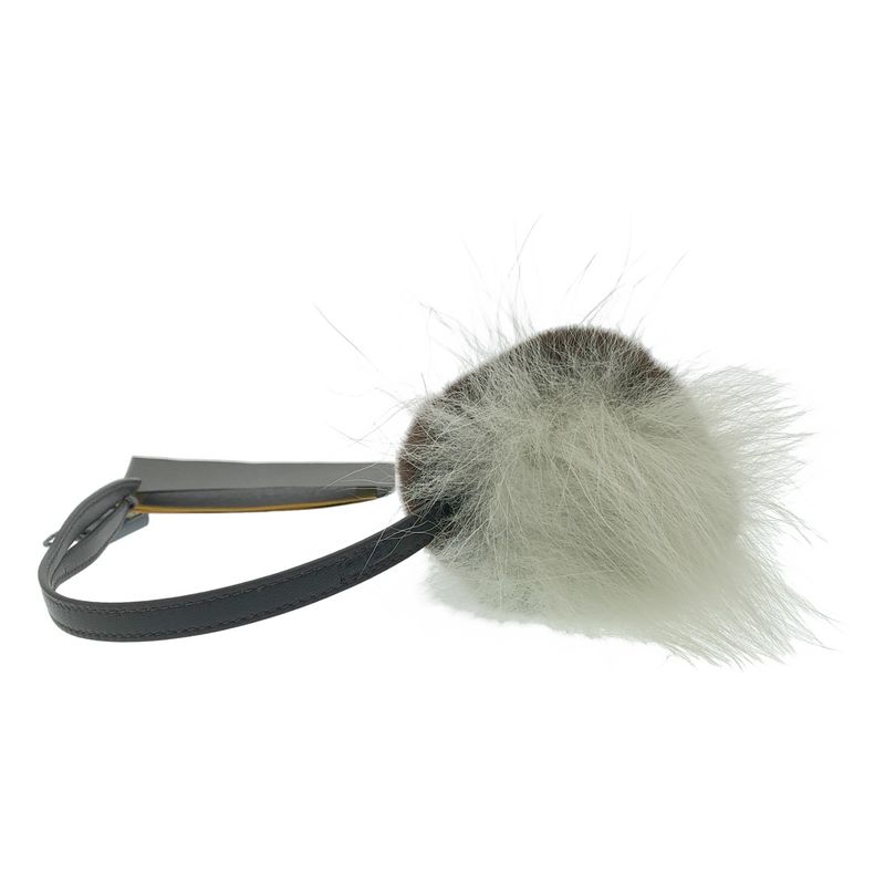 Fendi Fa Charm Brown White