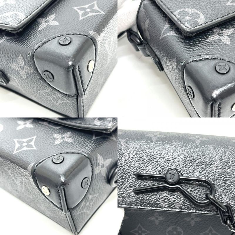 Louis Vuitton Shoulder Bag Steamer Wearable Wallet Monogram Eclipse