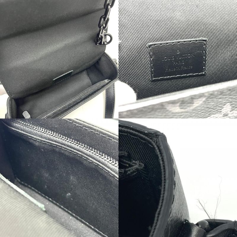 Louis Vuitton Shoulder Bag Steamer Wearable Wallet Monogram Eclipse