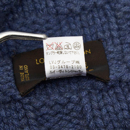 Louis Vuitton Damier Echarpe Helsinki Blue Cashmere