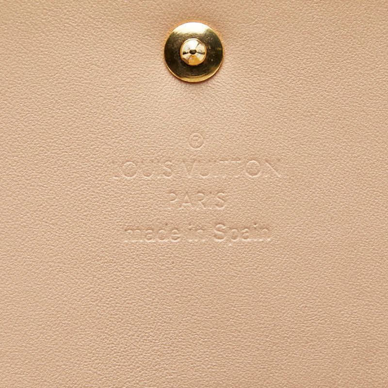 Louis Vuitton Monogram Vernis Amberoffro Cult Visit Card Case Business