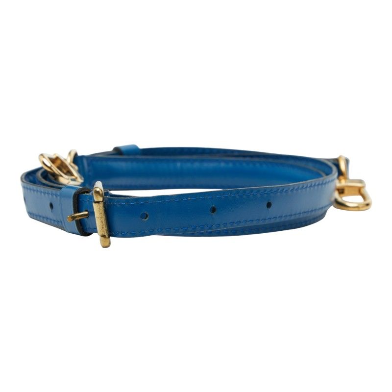 Louis Vuitton Blue Leather
