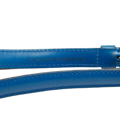 Louis Vuitton Blue Leather