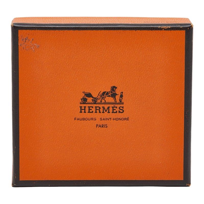 Hermes Jumbo Silver Black Metal Leather
