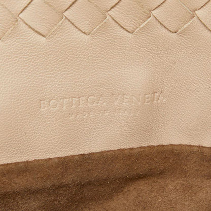 Bottega Veneta Intrecciato Tote Pink Beige Leather