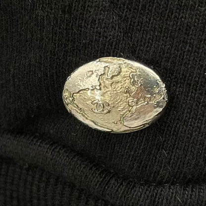 Chanel Hoodie Astronaut CC Logo White Black
