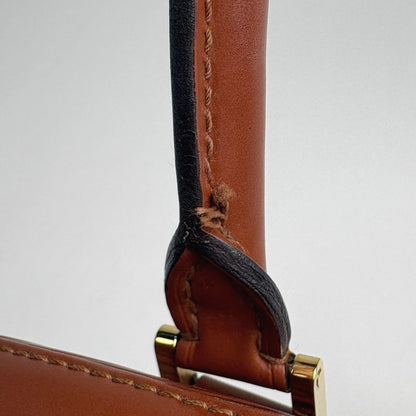 Louis Vuitton Sablon Handbag Epi Kenya Brown