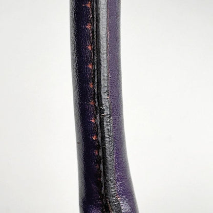 Prada Logo Bow Sling Bag Leather Purple
