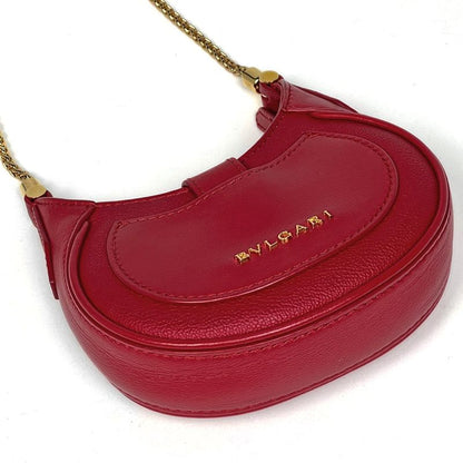Bvlgari Serpenti Chain Shoulder Bag Mini Snake Motif Logo