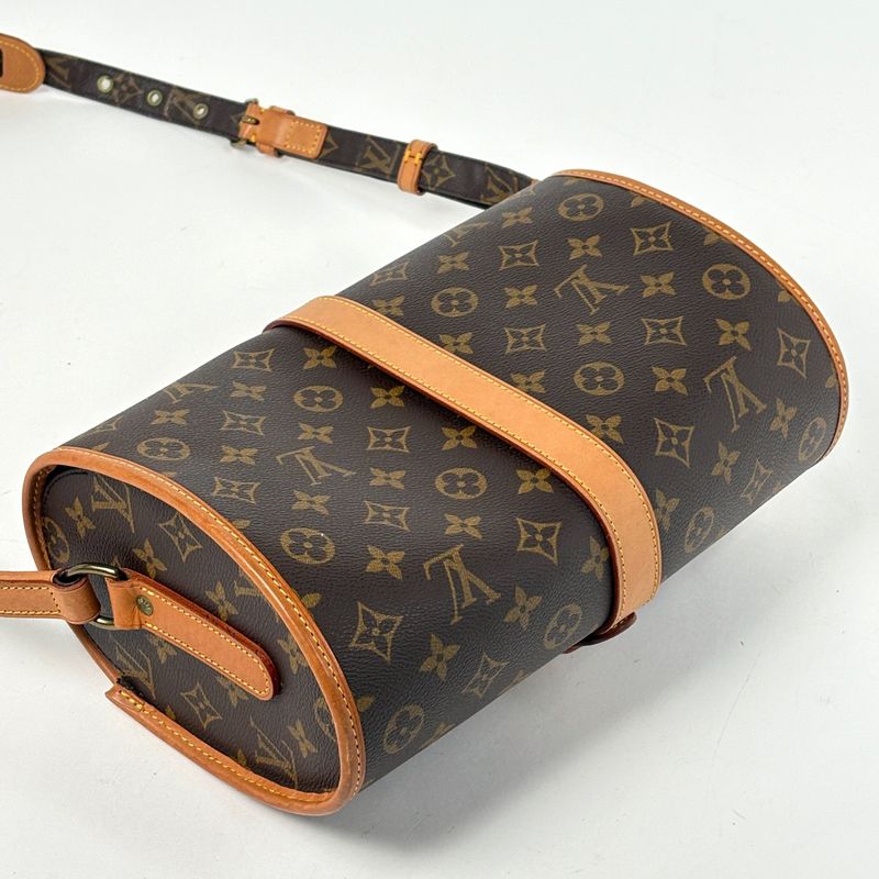 Louis Vuitton Marne Crossbody Shoulder Bag Monogram Brown