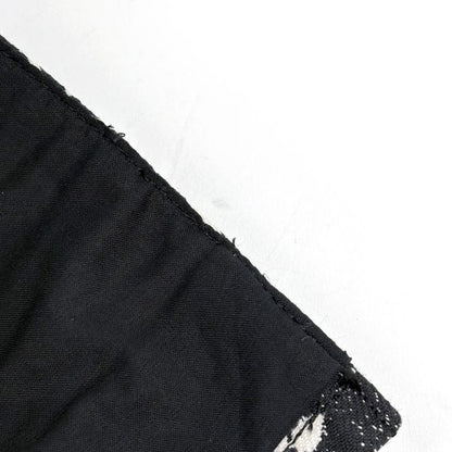 Louis Vuitton Monogram Denim Skirt Mini Wrap Black