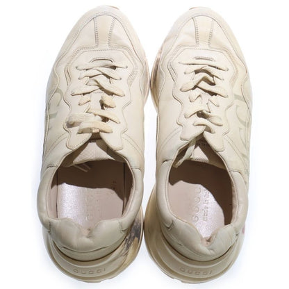 Gucci Rhyton Vintage Girogo Low Cut Sneakers Ivory