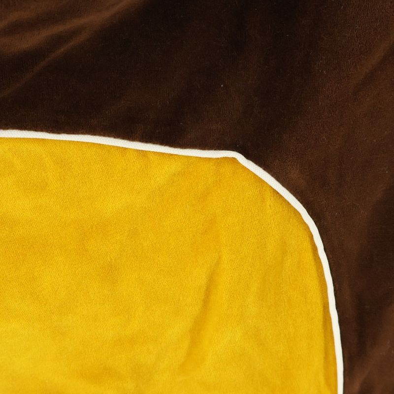 Gucci Chenille Velour Over Jacket Track Brown Yellow