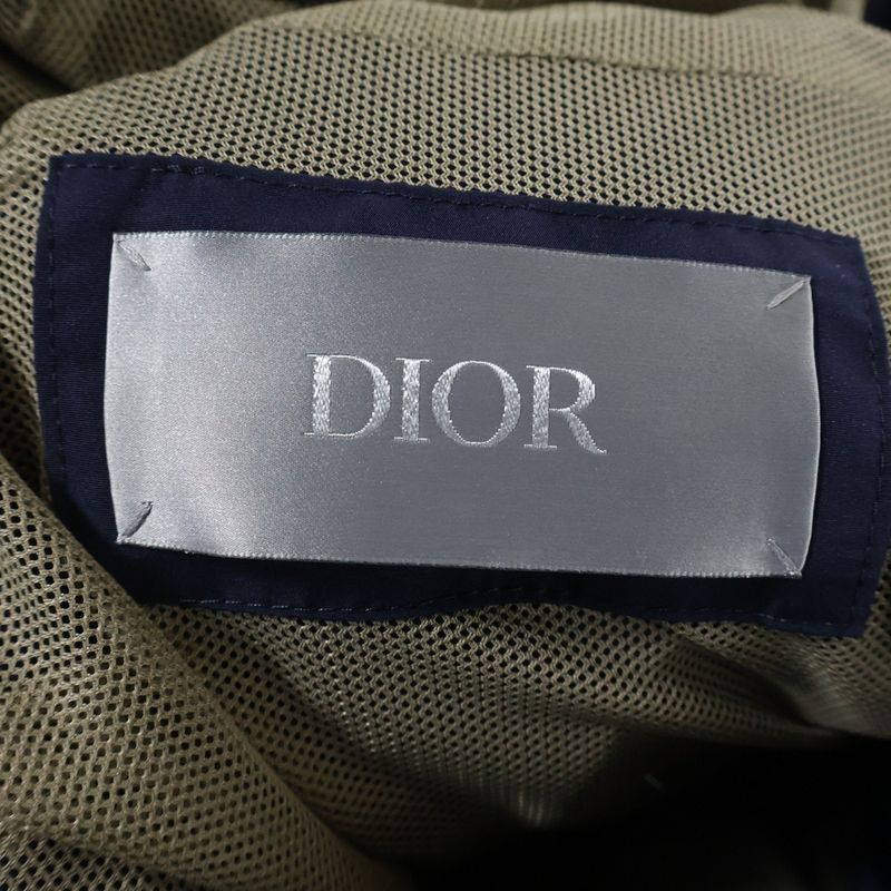 Dior CD Diamond Hooded Jacket Technical Fabric Logo Reflector