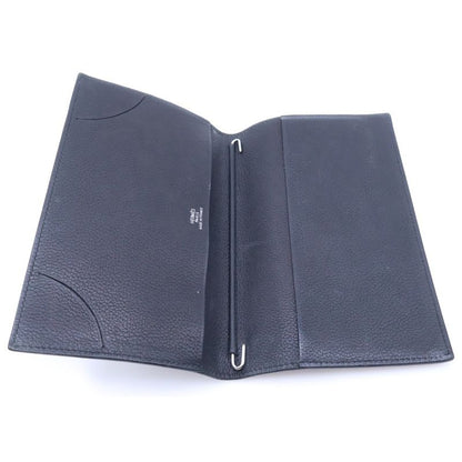 Hermes Agenda PM Notebook Cover Book Cover Notebook Black Leather J