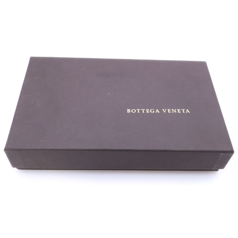 Bottega Veneta Intrecciato Leather Long Wallet Black