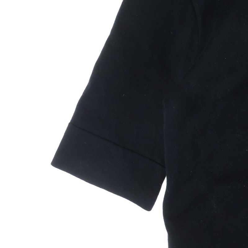 Louis Vuitton Broiled Color Zip Up Knit Dress Short Sleeve