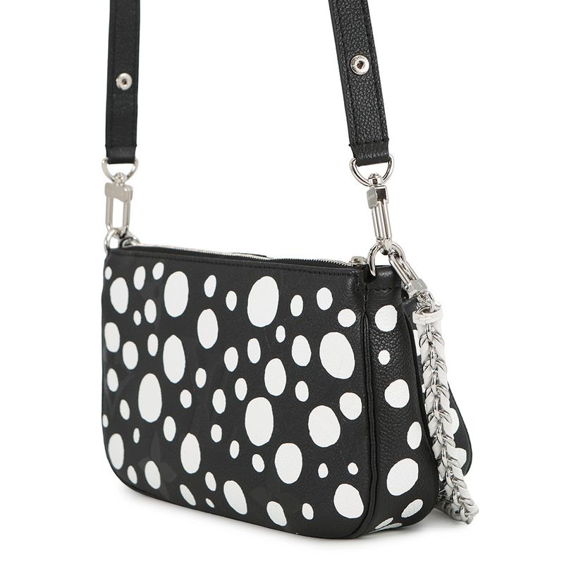 Louis Vuitton Shoulder Bag Monogram Empreinte Infinity Dot LV Yk Multi Pochette Noir Black