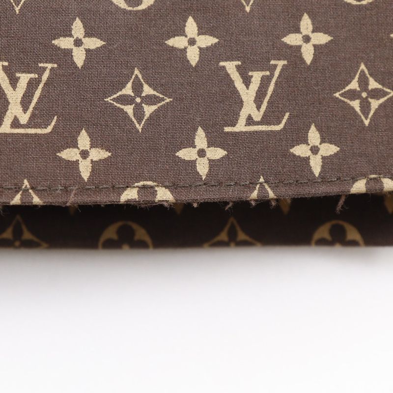 Louis Vuitton Monogram Cotton Brown Trench Coat