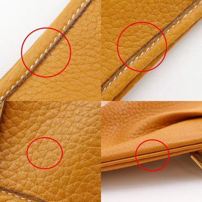 Hermes Rodeo Ardennes Natural Shoulder Bag