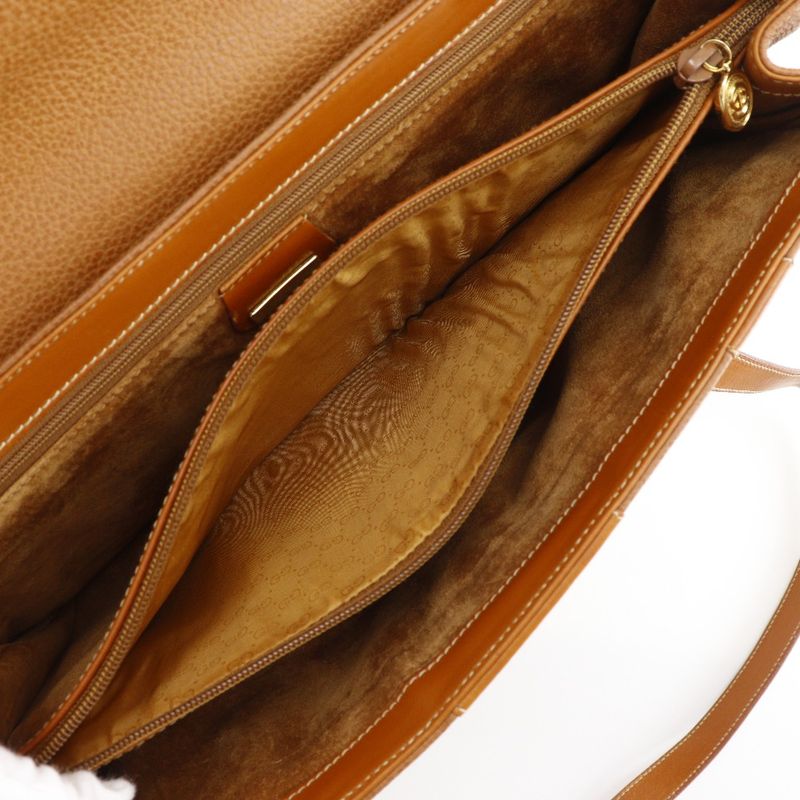 Gucci Vintage Calf Brown Tote