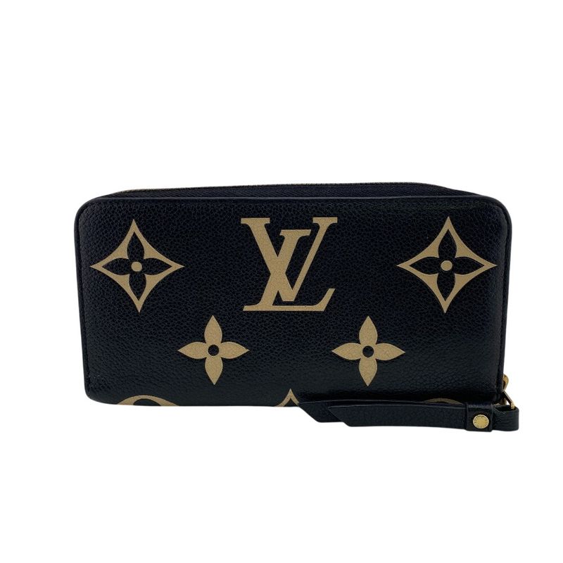 Louis Vuitton Zippy Long Wallet Beige