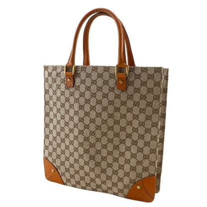 Gucci Tote GG Canvas Brown Handbag