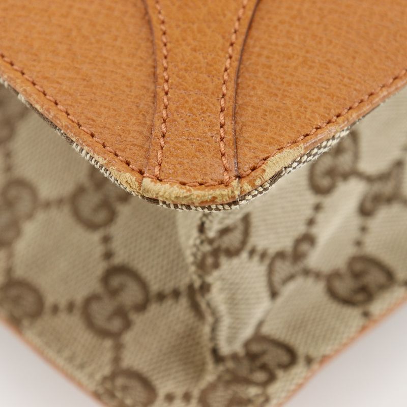 Gucci Tote GG Canvas Brown Handbag