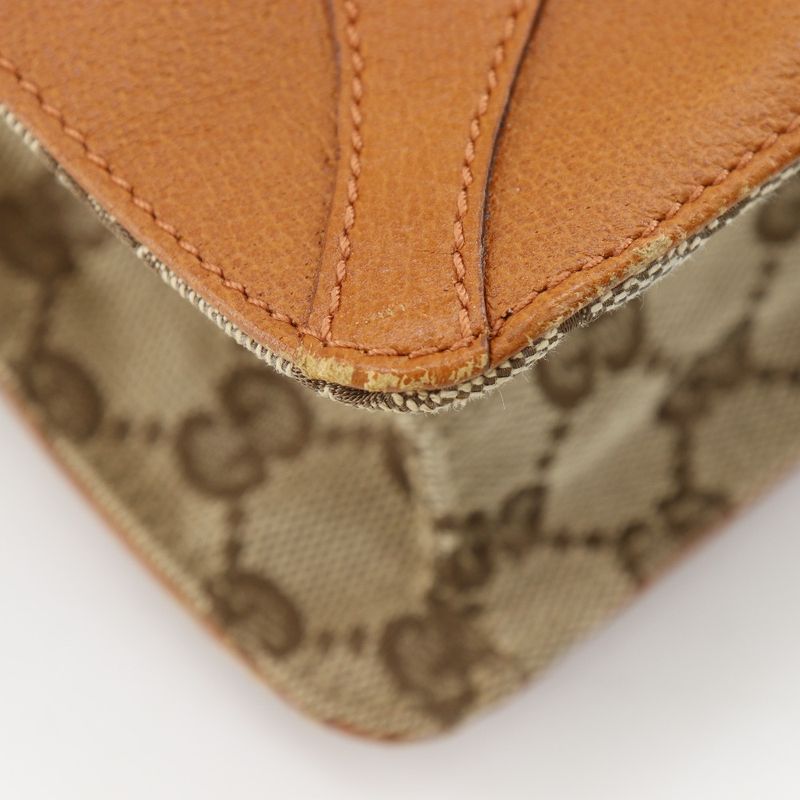 Gucci Tote GG Canvas Brown Handbag