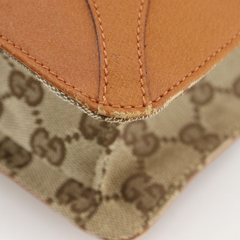 Gucci Tote GG Canvas Brown Handbag