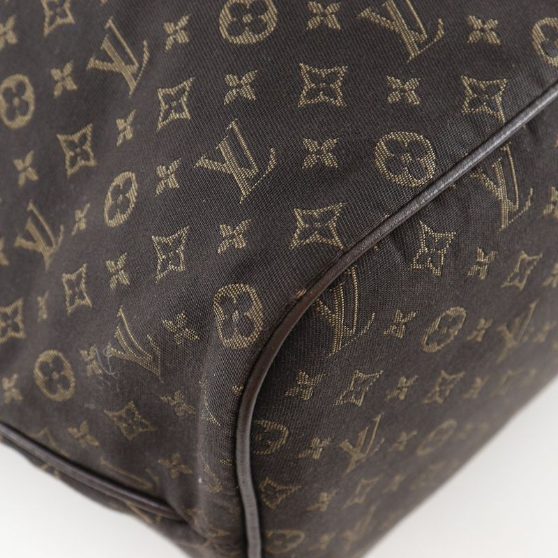 Louis Vuitton Neverfull MM Monogram Idylle Cotton Nylon Fuzan Brown