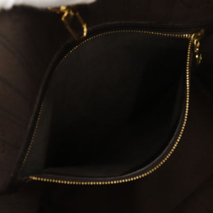 Louis Vuitton Neverfull MM Monogram Idylle Cotton Nylon Fuzan Brown
