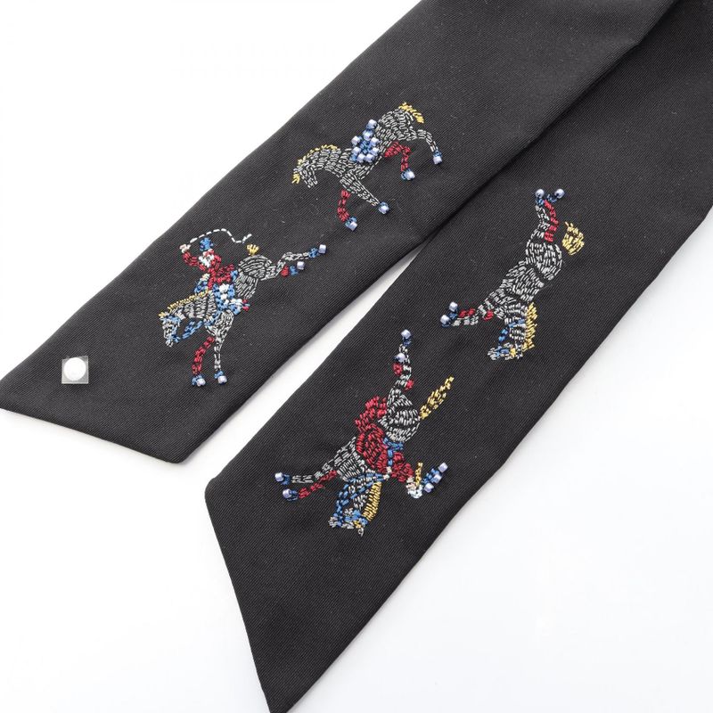 Hermes Knight Parade Scrunchie